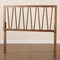 Baxton Studio Rahela Mid-Century Modern Ash Walnut Finished Wood Queen Size Headboard 238-12882-ZORO - alternate 6